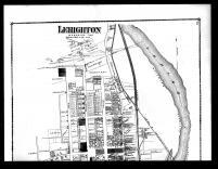 Lehighton, Weissport Above, Carbon County 1875